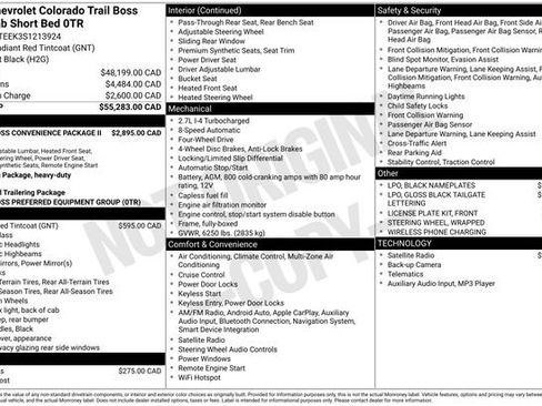 Used 2025 Chevrolet Colorado Trail Boss image 11
