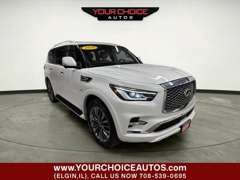 Used 2019 INFINITI QX80 Luxe w/ 22" Wheel Package AWD/4WD image 11