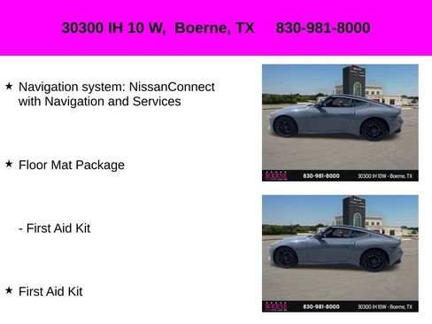 Used 2024 Nissan Z Performance w/ Floor Mat Package RWD image 10