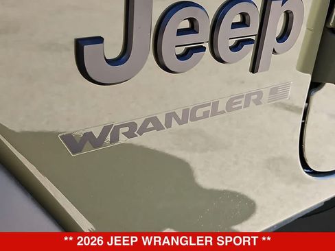 New 2026 Jeep Wrangler Unlimited Sport AWD/4WD image 13