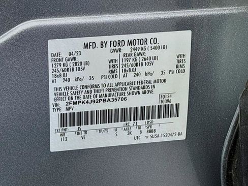 Certified 2023 Ford Edge SEL AWD/4WD image 30