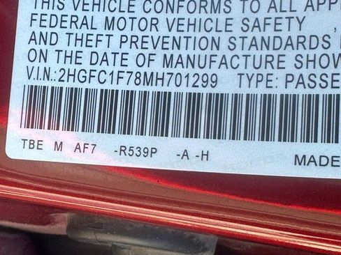 Used 2021 Honda Civic EX-L image 23