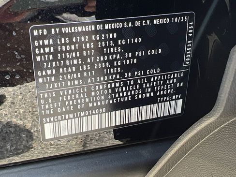 New 2026 Volkswagen Tiguan S image 31