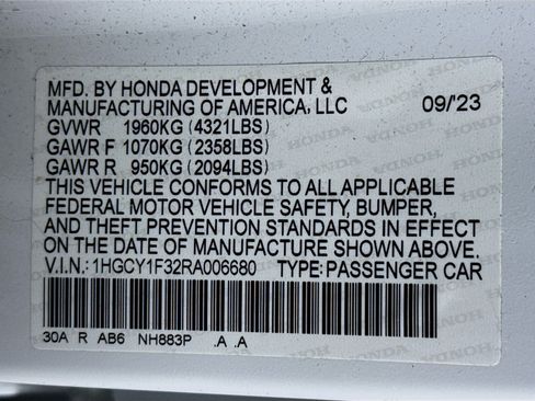 Used 2024 Honda Accord EX image 38