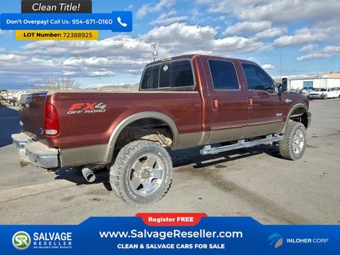 Used 2007 Ford F250 4x4 Crew Cab Super Duty image 4