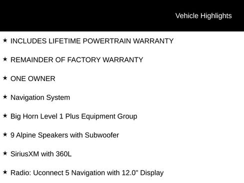 Used 2026 RAM 2500 Big Horn AWD/4WD image 1