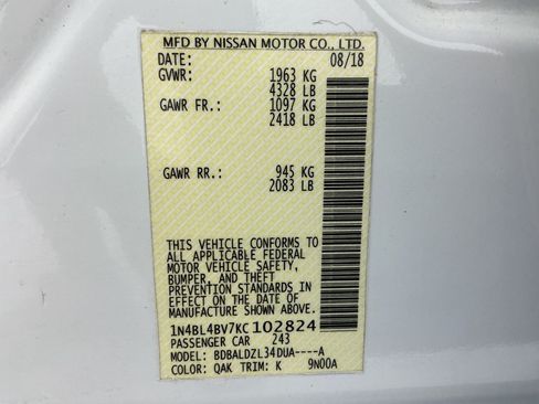 Used 2019 Nissan Altima 2.5 S FWD image 48