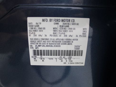 Used 2019 Lincoln Nautilus Reserve AWD/4WD image 49