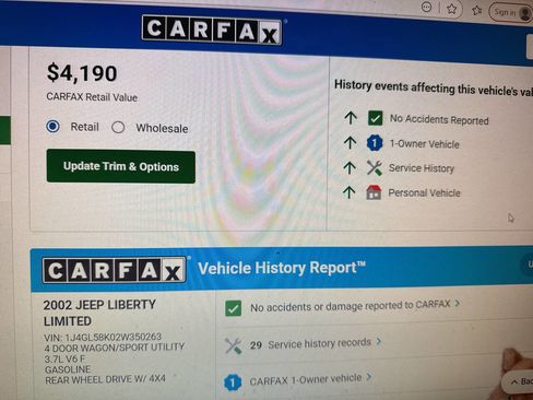 Used 2002 Jeep Liberty Limited image 12