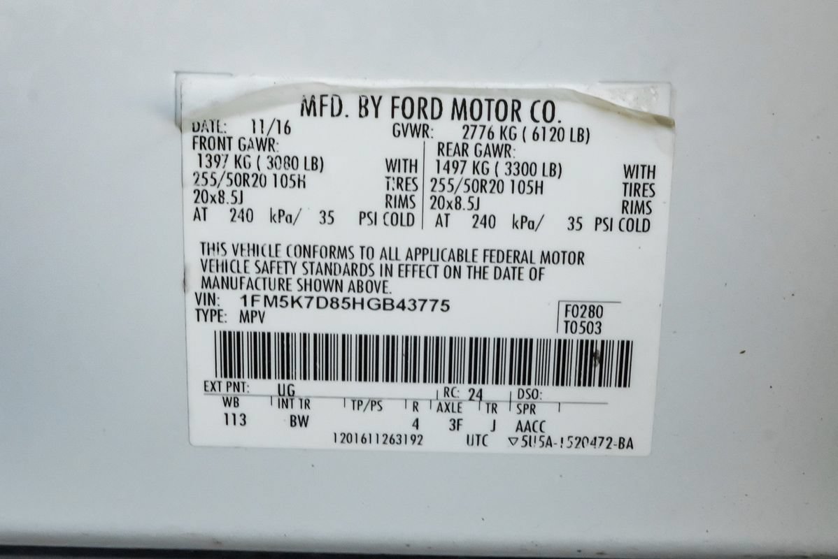 Used 2017 Ford Explorer XLT w/ Equipment Group 202A FWD image 64