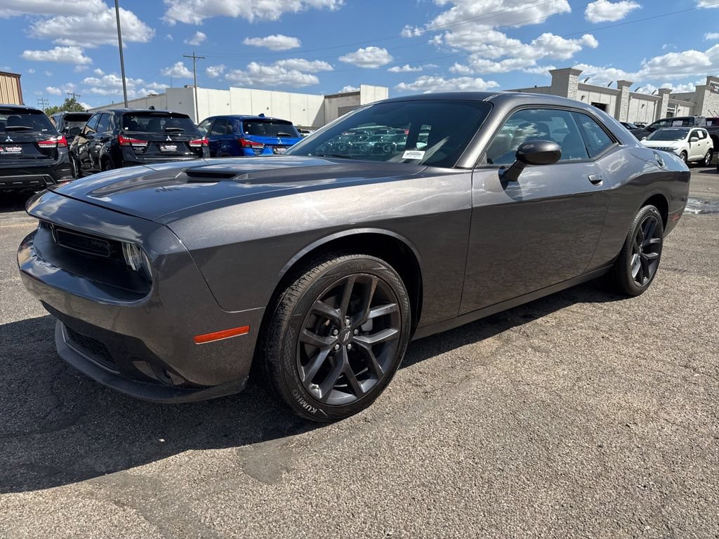 Used 2022 Dodge Challenger SXT w/ Blacktop Package RWD image 3