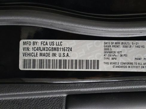 Used 2021 Jeep Grand Cherokee L Overland w/ Advanced Protech Group III image 72