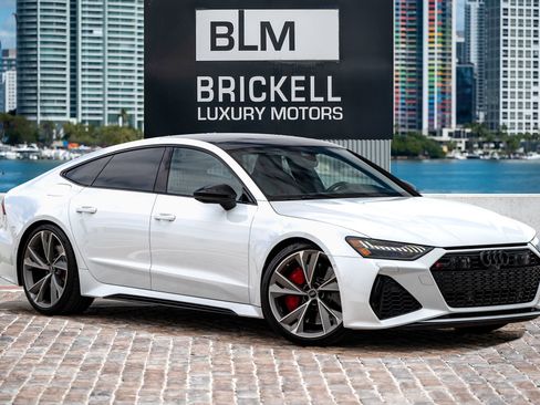Used 2021 Audi RS 7 Sportback w/ Black Optic Package image 1
