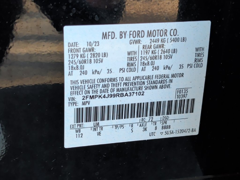 Used 2024 Ford Edge SEL AWD/4WD image 40