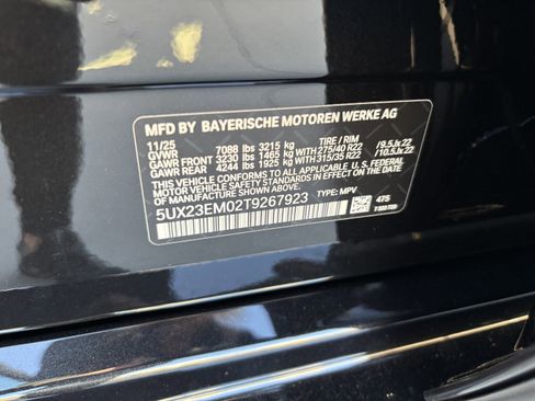 Used 2026 BMW X7 xDrive40i w/ Premium Package image 37