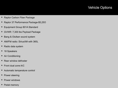 Used 2023 Ford F150 Raptor w/ Raptor 37 Performance Package