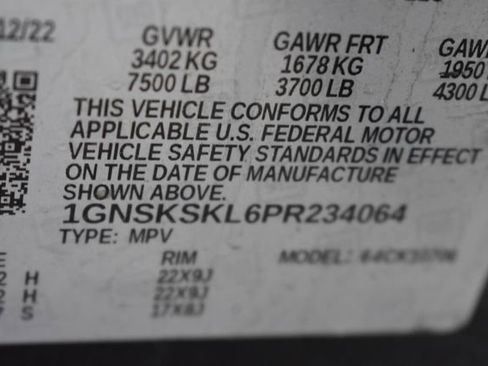 Certified 2023 Chevrolet Tahoe Premier w/ Advanced Technology Package image 15