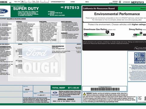 Used 2022 Ford F250 Lariat w/ Lariat Ultimate Package image 4