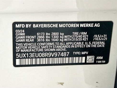 Used 2024 BMW X5 sDrive40i w/ Premium Package RWD image 34