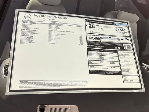 New 2026 Mercedes-Benz GLC 300 4MATIC image 18