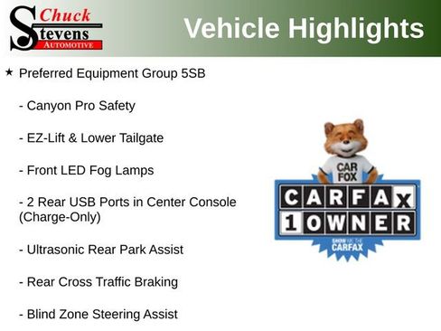 Used 2024 GMC Canyon Denali w/ LPO, Denali Black Edition image 24