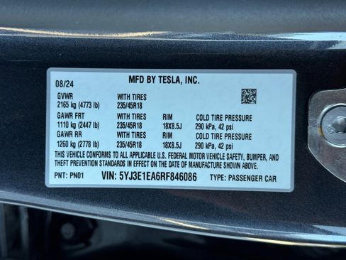 Used 2024 Tesla Model 3 Long Range image 50