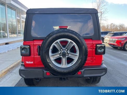 Used 2021 Jeep Wrangler Unlimited Sahara w/ Cold Weather Group image 7