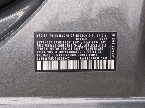 New 2026 Volkswagen Jetta Sport image 23