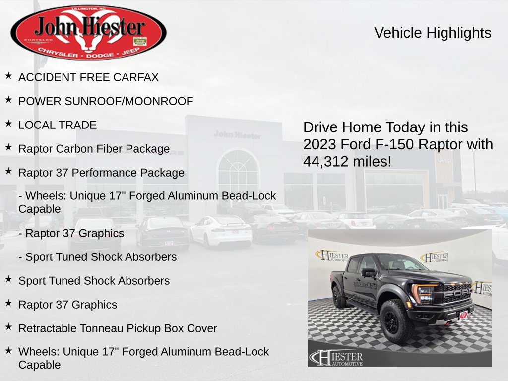 Used 2023 Ford F150 Raptor w/ Raptor 37 Performance Package AWD/4WD image 6