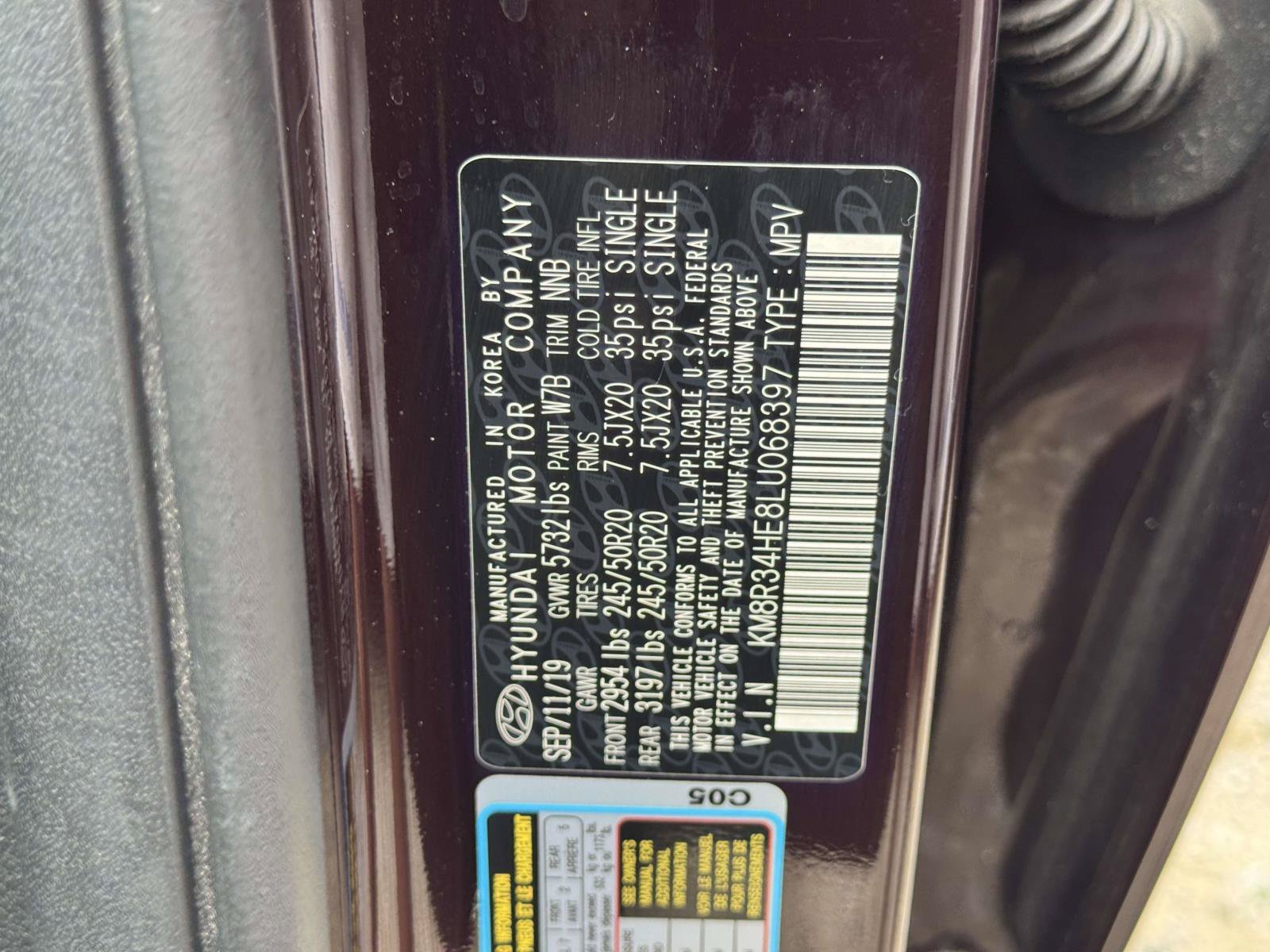 Used 2020 Hyundai Palisade SEL w/ Convenience Package FWD image 15