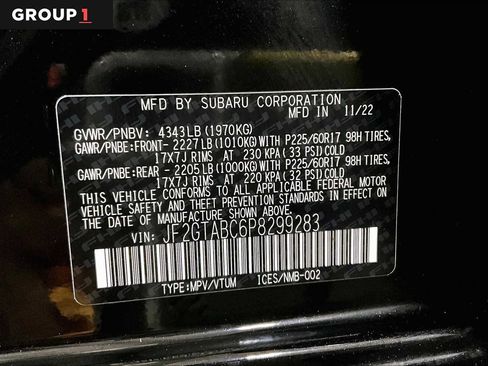 Certified 2023 Subaru Crosstrek 2.0i image 35