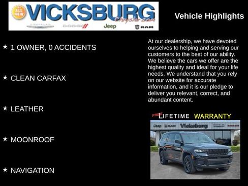 Used 2025 Jeep Grand Cherokee L Altitude AWD/4WD image 25
