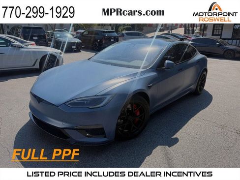 Used 2026 Tesla Model S Plaid AWD/4WD image 1