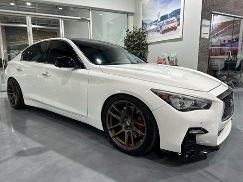 Used 2018 INFINITI Q50 Red Sport 400 RWD image 20