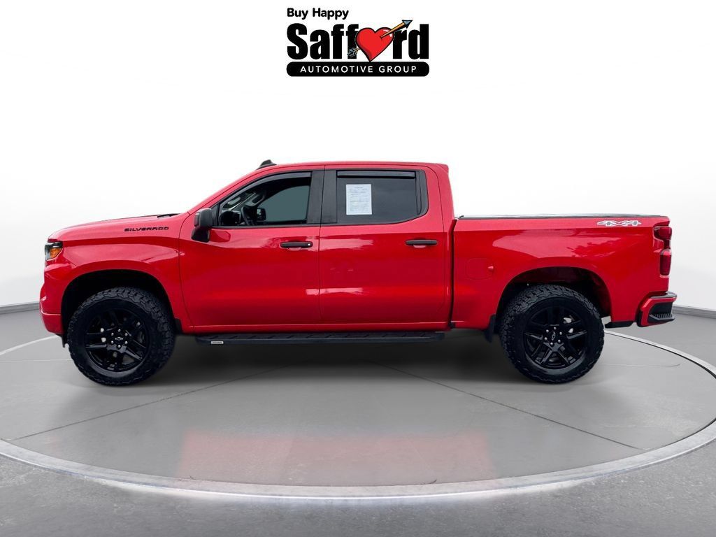Used 2022 Chevrolet Silverado 1500 Custom w/ LPO, Dark Essentials Package AWD/4WD image 4
