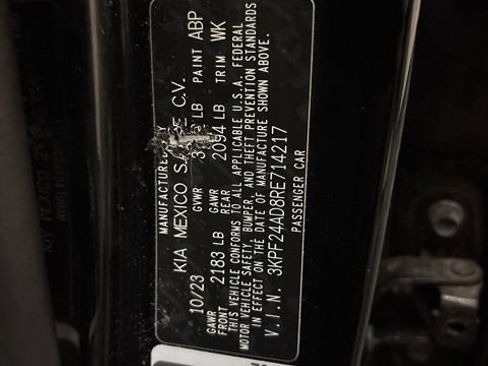 Certified 2024 Kia Forte LXS w/ LXS Technology Package FWD image 13