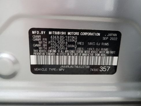 Used 2022 Mitsubishi Outlander Sport SE AWD/4WD image 33