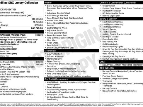 Used 2013 Cadillac SRX Luxury w/ Driver Awareness Package FWD image 8