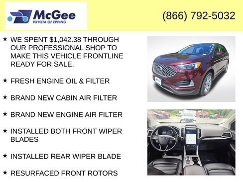 Used 2024 Ford Edge SEL AWD/4WD image 8