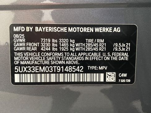 Certified 2026 BMW X7 M60i AWD/4WD image 37