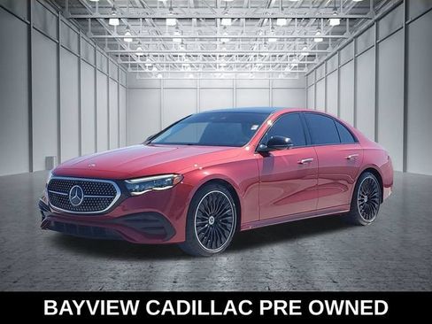 Used 2025 Mercedes-Benz E 350 4MATIC Sedan w/ Driver Assistance Package image 1
