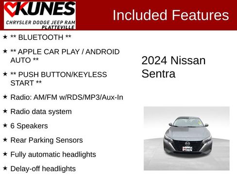 Used 2024 Nissan Sentra SV image 2
