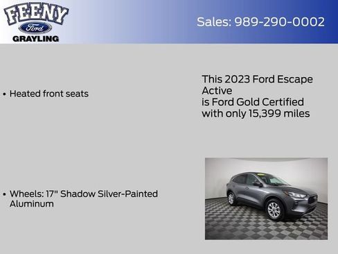 Certified 2023 Ford Escape Active w/ Tech Pack #2 AWD/4WD image 28
