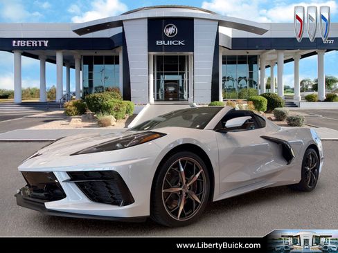 Used 2023 Chevrolet Corvette Stingray Premium Cpe w/ Z51 Performance Package RWD image 1
