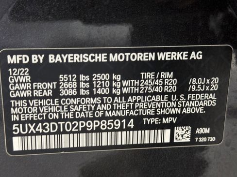 Certified 2023 BMW X4 M40i w/ Premium Package AWD/4WD image 21
