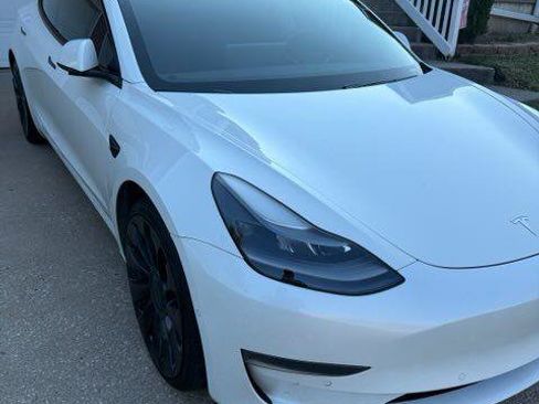 Used 2021 Tesla Model 3 Performance AWD/4WD image 1
