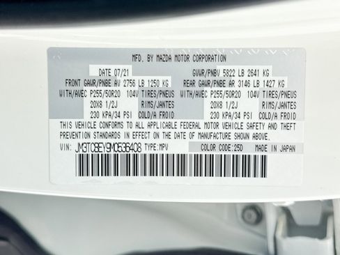 Used 2021 MAZDA CX-9 Signature image 41