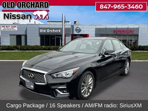 Used 2023 INFINITI Q50 Luxe w/ Cargo Package image 1