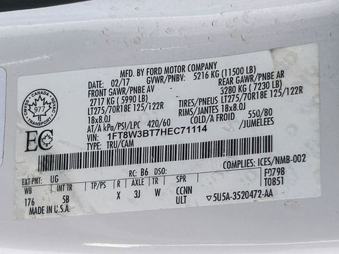 Used 2017 Ford F350 Lariat w/ Chrome Package image 33