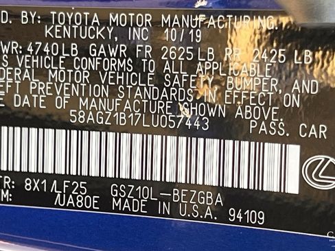 Used 2020 Lexus ES 350 F Sport FWD image 31